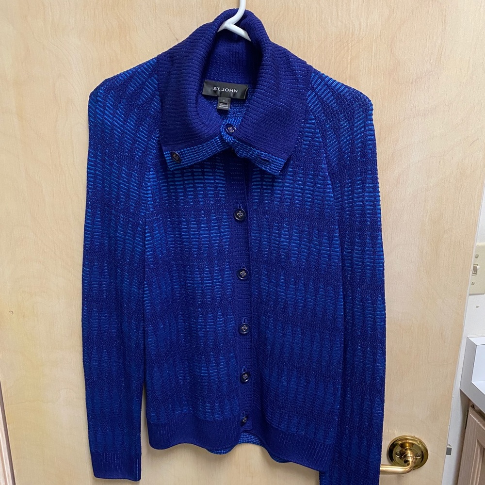 St John cardigan sweater.